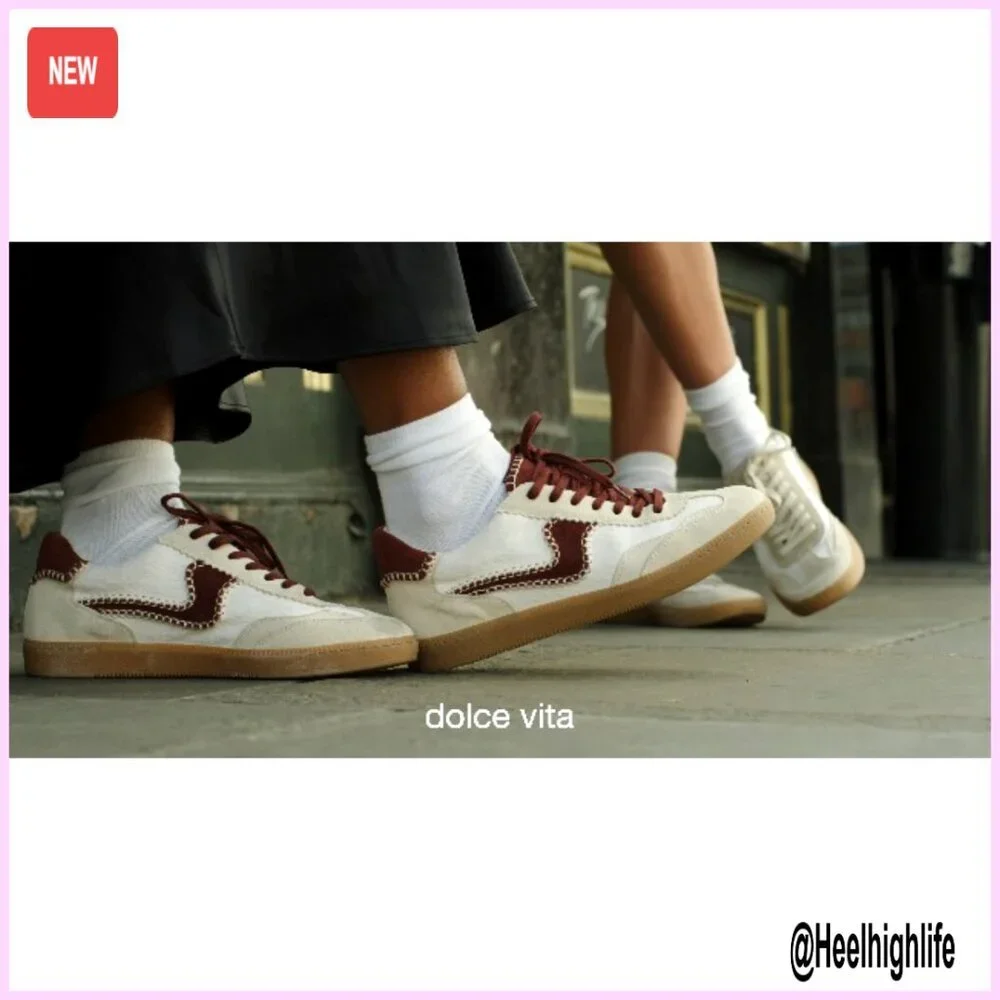 Women's Fashion Sneakers Size 6 Suede Vintage Sporty Style - Picture 7 of 7